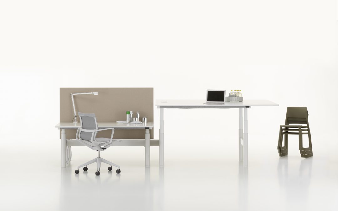 Höhenverstellbarer Schreibtisch für flexibles Arbeiten